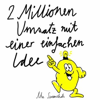 2 Millionen Umsatz mit einer einfachen Idee