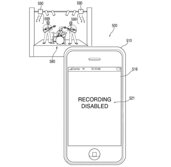 Apple-Patent gegen Konzertaufnahmen