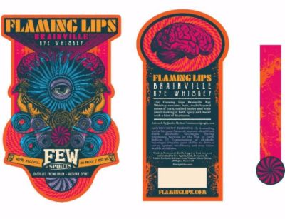 Flaming Lips Whiskey Labels