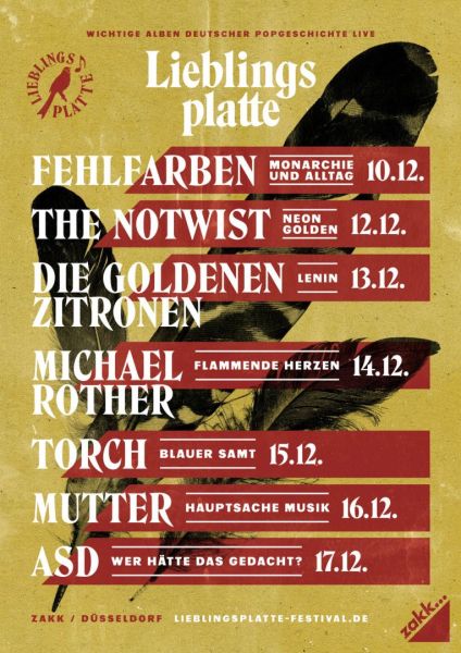 Lieblingsplatte Festival - Programm