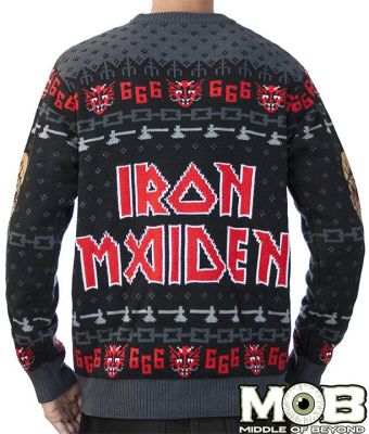 iron maiden pulli rueck