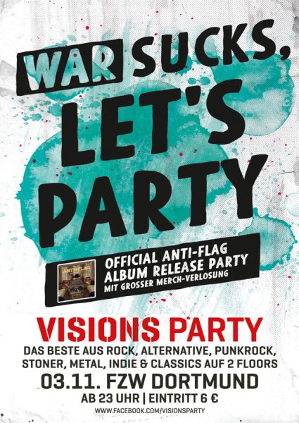 Anti-Flag Releaseparty