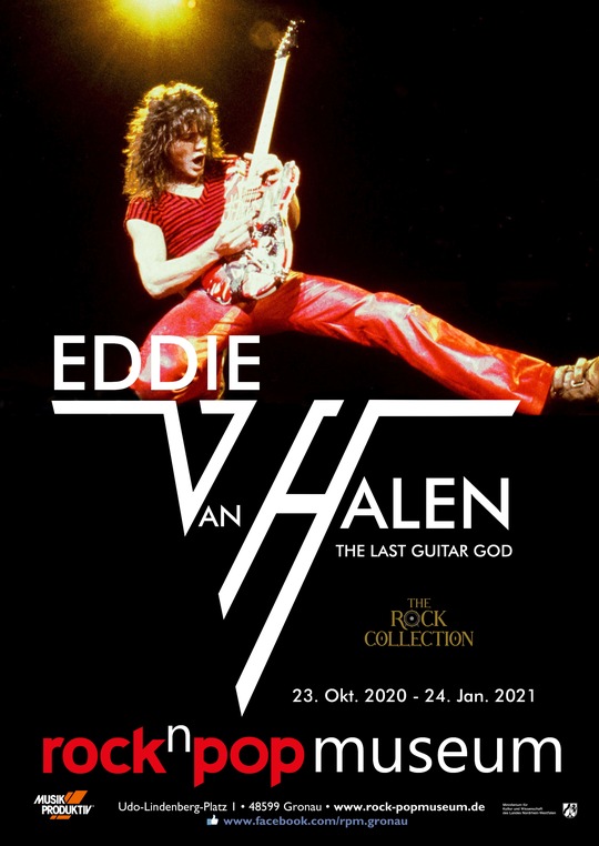 Eddie Van Halen Plakat