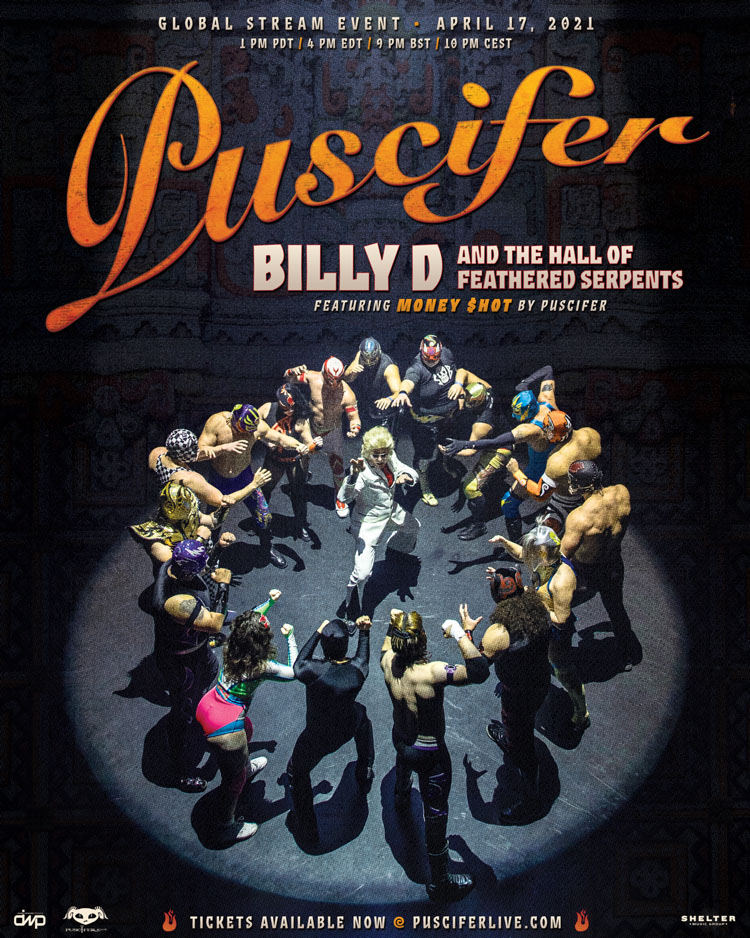 Puscifer Money Shot Poster