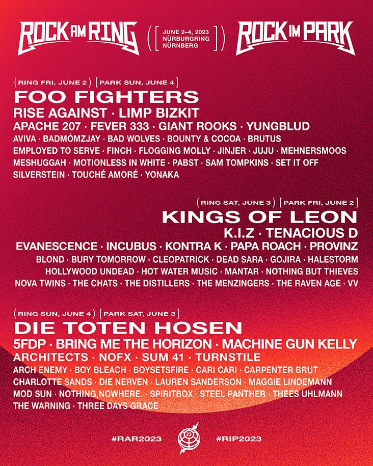 Line-up Rar RiP