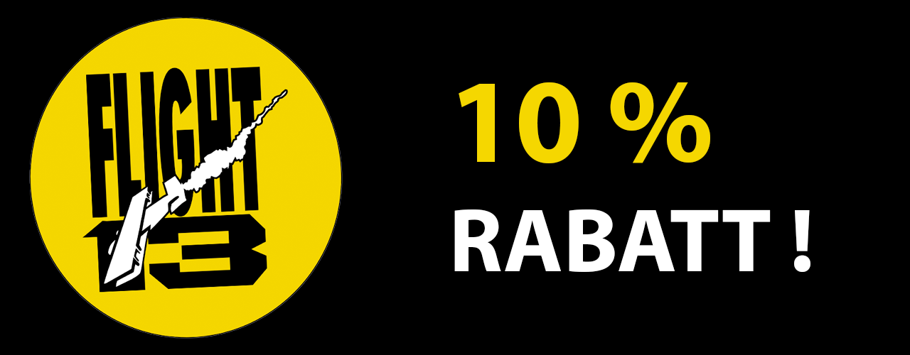 10% Rabatt bei Flight 13
