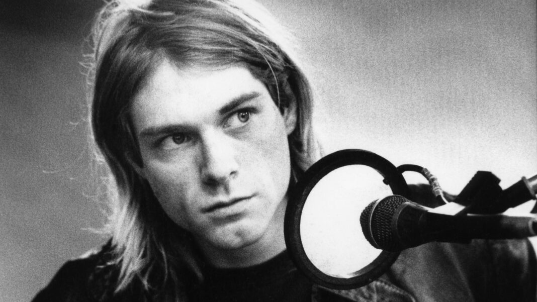 Kurt Cobain in the Studio