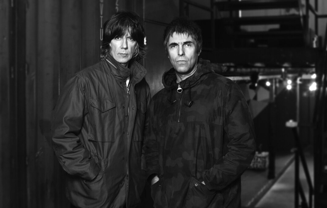 Liam Gallagher und John Squire (Foto: Tom Oxley)