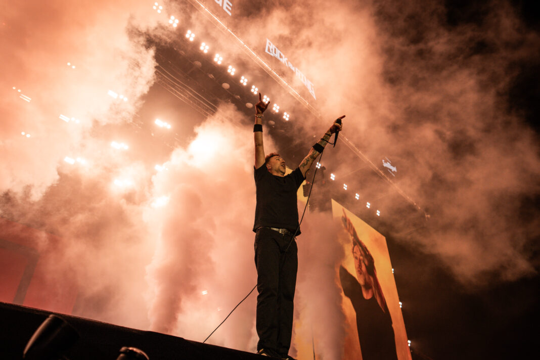 Rise Against RAR25-15 Rise Against in Bestform bei Rock am Ring (Foto: Alpi Photography)