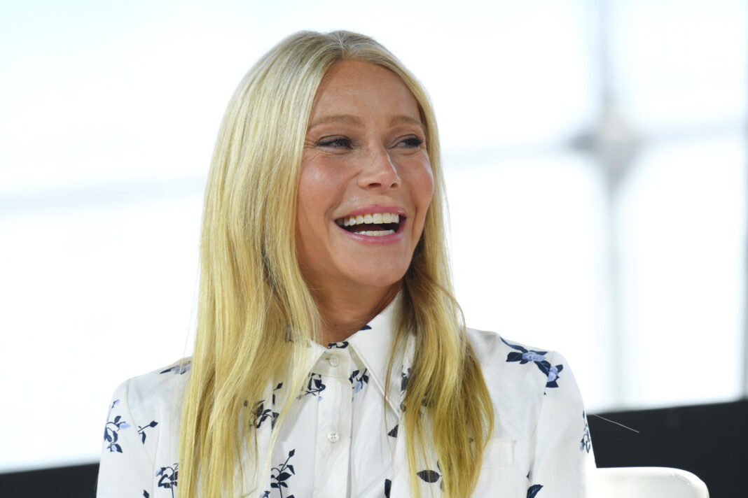 Gwyneth Paltrow speaking at the 2024 Forbes Power Women's Summit at Jazz at Lincoln Center in New York, NY on September 11, 2024.