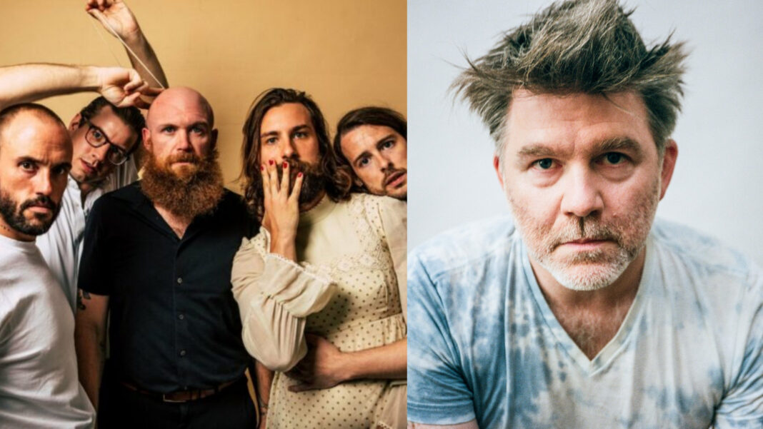 Idles & LCD Soundsystem (Collage: Tom Ham / Pressefoto)