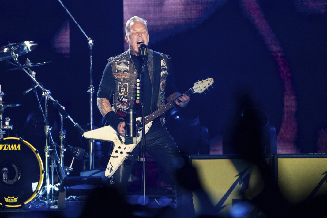 James Hetfield kommt mit Metallica 2026 wieder nach Deutschland (Foto: picture alliance / Amy Harris/Invision/AP | Amy Harris)