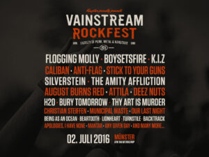 Vainstream Rockfest gibt nächste Bands bekannt