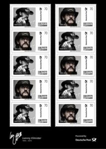 Motörhead: Exklusive Lemmy-Kilmister-Briefmarken angekündigt