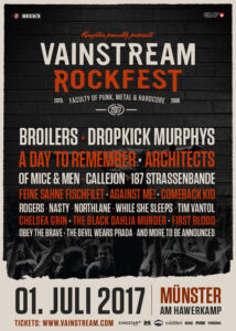 VISIONS empfiehlt: Vainstream Rockfest gibt Timetable bekannt
