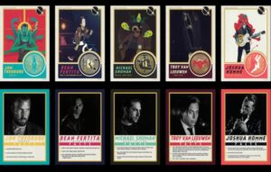 Queens Of The Stone Age mit eigenem Trading-Cards-Set