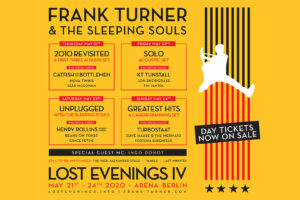 Line-up von Frank Turners Festival &#8222;Lost Evenings IV&#8220; ist fast komplett