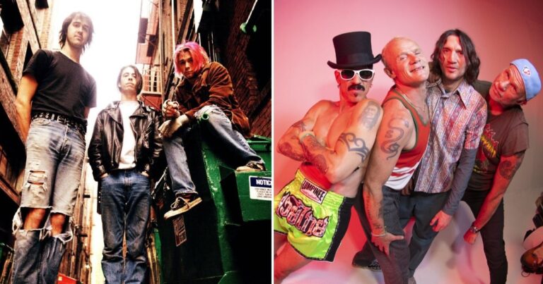 Red Hot Chili Peppers covern “Smells Like Teen Spirit” (Nirvana)