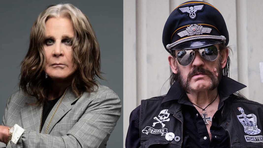 Collage: Ozzy Osbourne (Foto: Ross Halfin) & Lemmy Kilmister (Foto: UDR Music)
